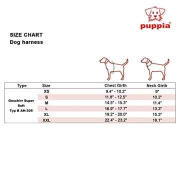 PUPPIA International Puppia Harness Soft B Vest Pink XXLarge