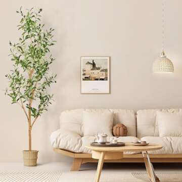 Tamiaia™ 6FT Artificial Olive Tree for Home Decor
