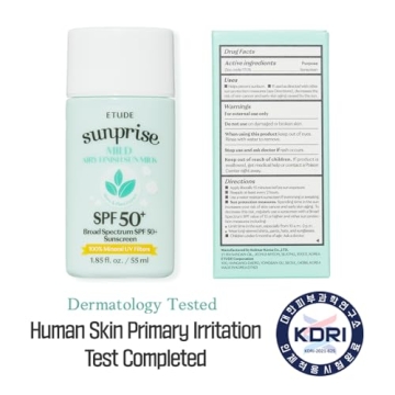 Etude Sunprise Mild Airy Finish Sun Milk SPF50+ Protection