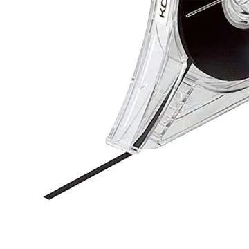 KOKUYO Whiteboard Tape, Width 2 mm 1/12 inch Borders Pulling Tape, Whiteboard Dry Erase Board Accessories, Striping Chart Graphic Grid Tape, Length 16m, Black, Japan Import (T-502)