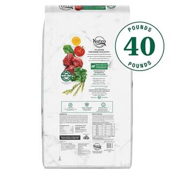 NUTRO NATURAL CHOICE Large Breed Adult Dry Dog Food, Lamb & Brown Rice Recipe, 40 lb. Bag