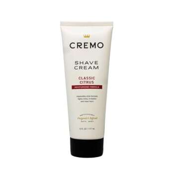 Cremo Shave Cream Classic Citrus Shaving Cream for Men, 6 Fluid Ounce (3 Pack)