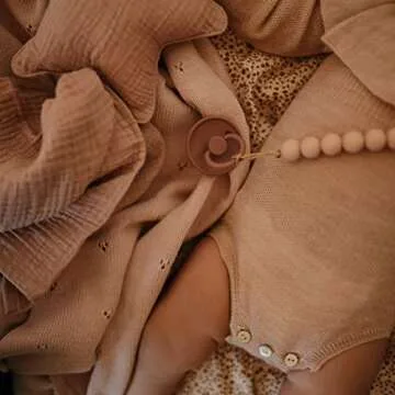 FRIGG Rope Rubber Pacifier - Safe & Stylish Baby Soother