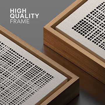 Modern Framed Canvas Wall Art for Home and Office