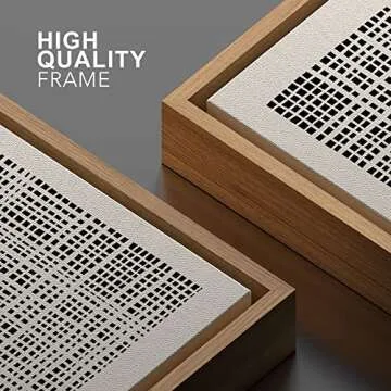 Modern Framed Canvas Wall Art for Home and Office