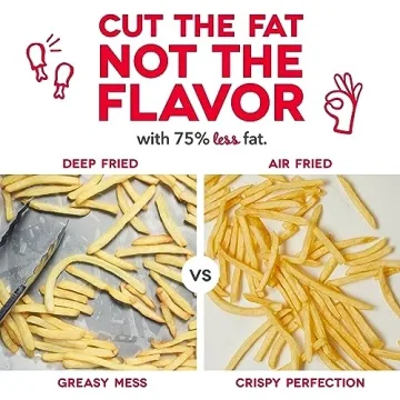 DASH Tasti-Crisp™ 6 Qt Electric Air Fryer - Compact & Efficient