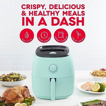 DASH Tasti-Crisp™ 6 Qt Electric Air Fryer - Compact & Efficient