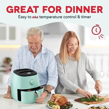 DASH Tasti-Crisp™ 6 Qt Electric Air Fryer - Compact & Efficient
