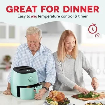 DASH Tasti-Crisp™ 6 Qt Electric Air Fryer - Compact & Efficient