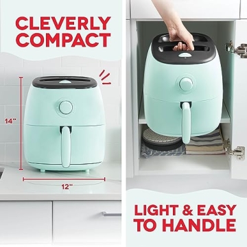 DASH Tasti-Crisp™ 6 Qt Electric Air Fryer - Compact & Efficient