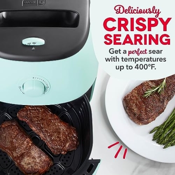 DASH Tasti-Crisp™ 6 Qt Electric Air Fryer - Compact & Efficient