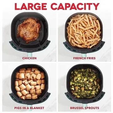 DASH Tasti-Crisp™ 6 Qt Electric Air Fryer - Compact & Efficient