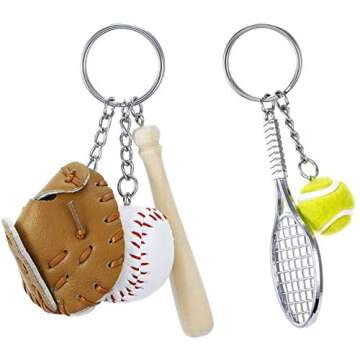 100 Pcs NANSSY 1 Inch/25mm Split Keyrings with Chain Silver Keychain Ring, Key Chains Rings Parts with Open Jump Ring and Connector.