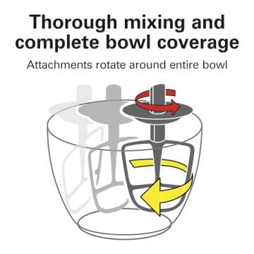 Hamilton Beach Electric Stand Mixer, 4 Quarts, Dough Hook, Flat Beater Attachments, Splash Guard 7 Speeds with Whisk, Rose