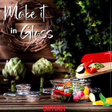 Simax Simmer Pot for Versatile Glass Cookware