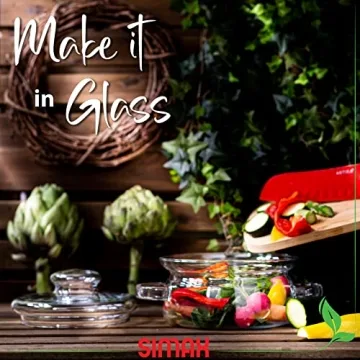 Simax Simmer Pot for Versatile Glass Cookware