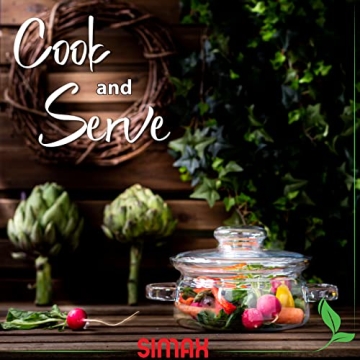 Simax Simmer Pot for Versatile Glass Cookware