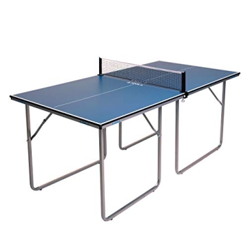 JOOLA Midsize Compact Table Tennis Table for Small Spaces