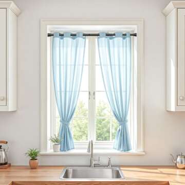 SISELBA Adjustable Tension Curtain Rod No Drill Rust-Resistant