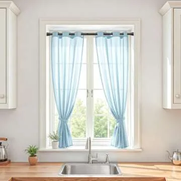 SISELBA Adjustable Tension Curtain Rod No Drill Rust-Resistant