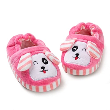 Csfry Toddler Girls' Bunny House Slippers - Cozy & Cute!
