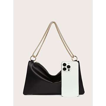 Stylish Verdusa Women's Satin Evening Handbag Shoulder Bag