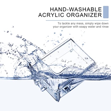 Sorbus Clear Makeup Organizer for Cosmetics and Accessories