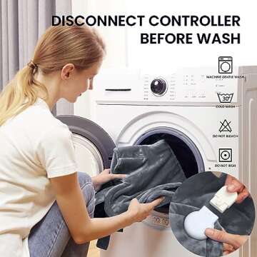 Heating Pad for Neck, Shoulder and Back Weighted Heating Pad for Back Pain Relief, 6 Heat Settings, 2 Hours Auto-Off, Gifts for Women Men Mom Dad, 24"x32",Gray