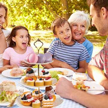 ShellKingdom 2 Pack Elegant 3 Tier Cupcake Stand