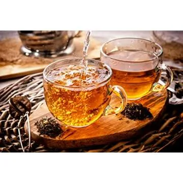 Cha4TEA 100-Count Tea Sampler Pack with 10 Flavors