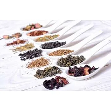 Cha4TEA 100-Count Tea Sampler Pack with 10 Flavors