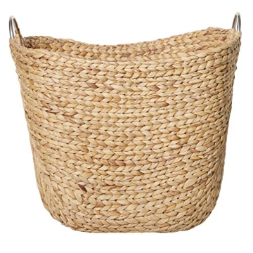 Deco 79 Seagrass Handmade Storage Basket for Stylish Organization