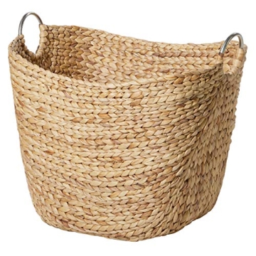 Deco 79 Seagrass Handmade Storage Basket for Stylish Organization
