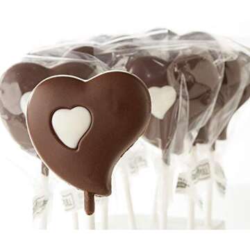 Milkless Chocolate Lollipops - Vegan and Allergy Friendly