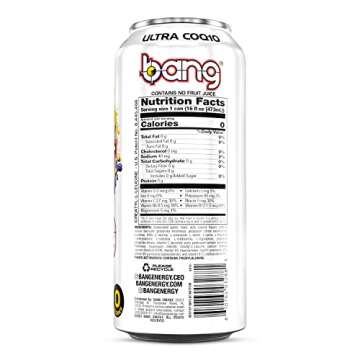 Bang Energy Nectarine Blueberry: Sugar-Free Energy Boost
