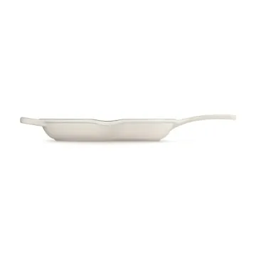 Le Creuset Enameled Cast Iron Signature Iron Handle Skillet, 11.75" (2-3/8 qt.), Meringue