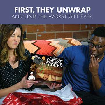 Prank-O Cheese Printer Gag Gift Box for Hilarious Surprises