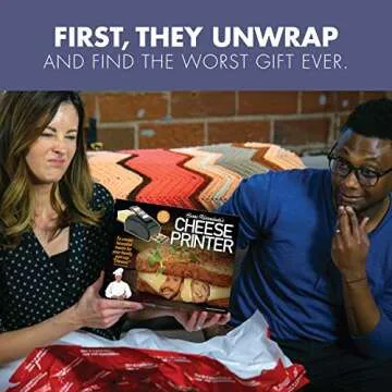 Prank-O Cheese Printer Gag Gift Box for Hilarious Surprises