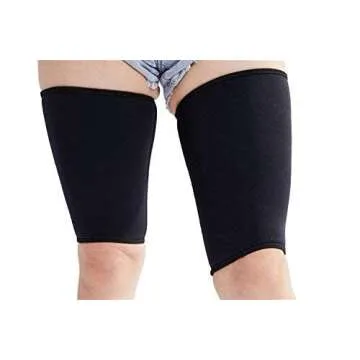 Valentina Hot Thermo Thighs Shaper Slimming Compression Leg Wrap Neoprene Sleeve Workout Sweat Sauna Suit for Women Men