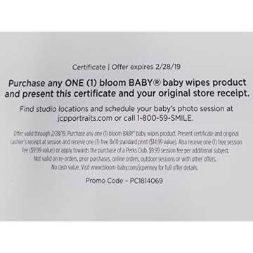 Baby Wipes by bloom BABY | Unscented | For Sensitive Skin | Formulated for Diaper Area | Water-Based...