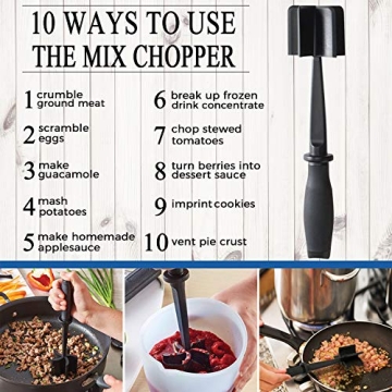 Versatile 5-Blade Meat Chopper for Easy Cooking