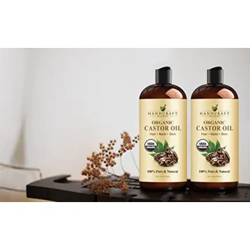 Organic Castor Oil for Hair Growth & Skin Care - 16 Fl Oz