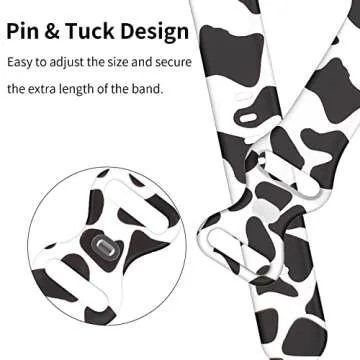SKYLET Leopard iWatch Band for Apple Watch 38mm to 49mm