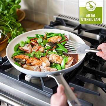 GreenPan 8" & 10" Healthy Ceramic Nonstick Skillet Set