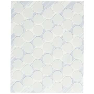 Fastcap PVC White Adhesive Cover Caps - Perfect for Furniture Repair