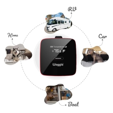 Waggle RV Pet Safety Monitor with Instant Alerts