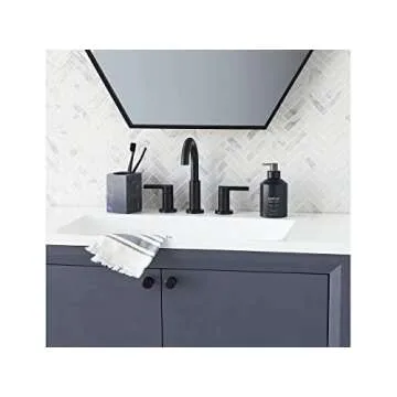 Method Gel Hand Soap, Vetiver + Amber, Reusable Black Aluminum Bottle, Biodegradable Formula, 12 oz (Pack of 3)