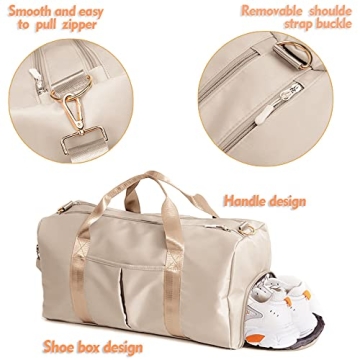 Durable Small Gym Bag for Sports and Travel