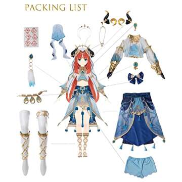 LTAKK Nilou Cosplay Costume for Genshin Impact