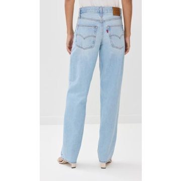 Levi's Women's Baggy Dad Jeans Slouchy Fit Non-Stretch Denim